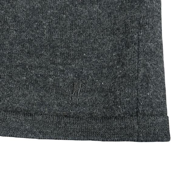 Smartwool 1/4 Zip Mens Large Charcoal Pullover Sweater 100% Merino Wool - Picture 11 of 12